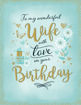 Picture of WIFE WITH LOVE ON YOUR BIRTHDAY